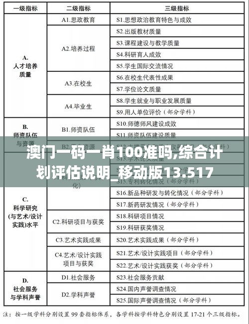 澳门一码一肖100准吗,综合计划评估说明_移动版13.517