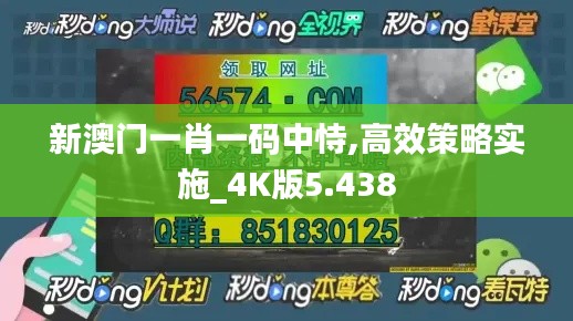 新澳门一肖一码中恃,高效策略实施_4K版5.438